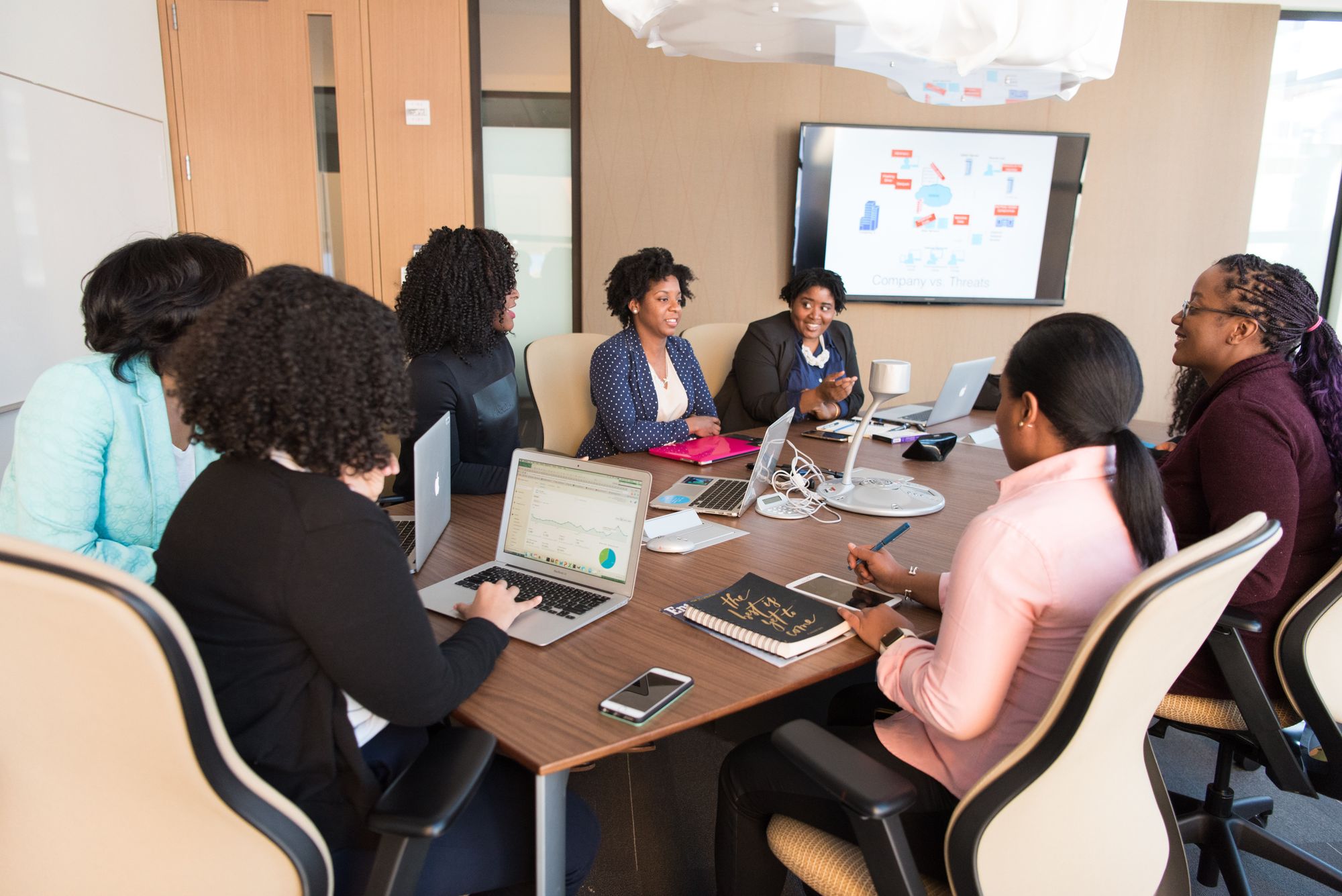 african american business meeting