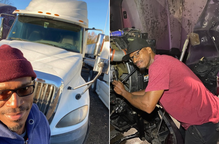 Black Entrepreneur Started a Lucrative Trucking Company & Now Teaches Others How to Do The Same