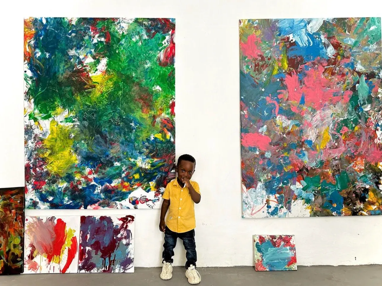 This 1-Year-Old Set The Guinness World Record as The Youngest Male Artist In The World