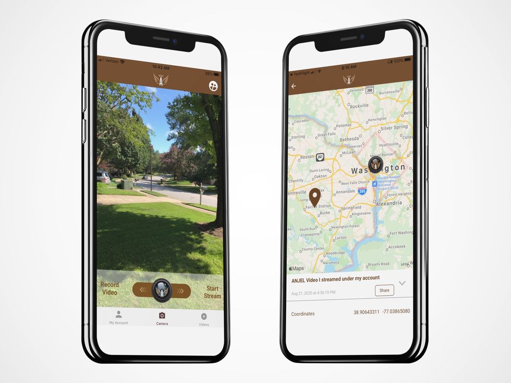 James Samuel Creates ANJEL Tech - Body Cam App That Livestreams to