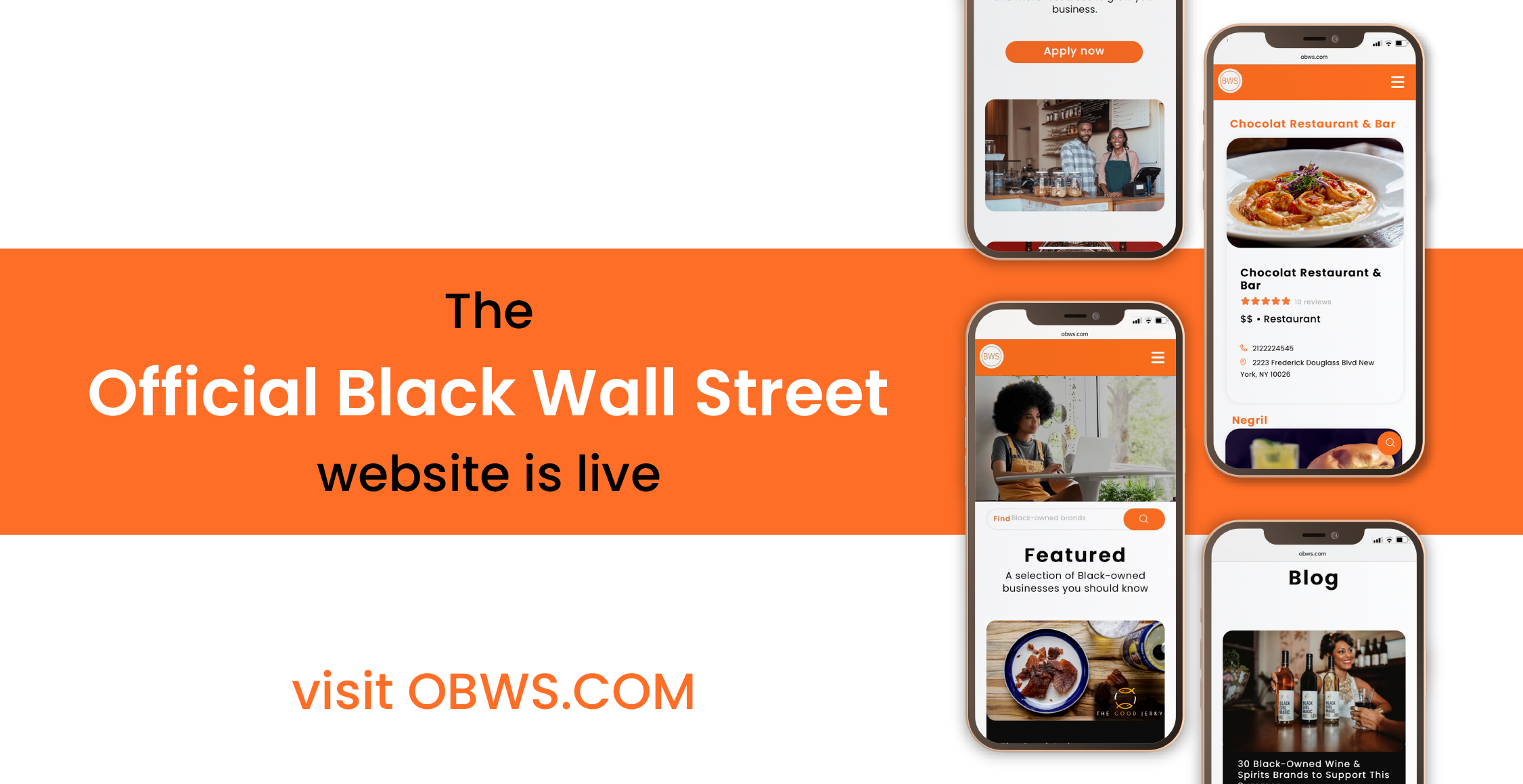 Official Black Wall Street Relaunches Site with Brand New Look and Features
