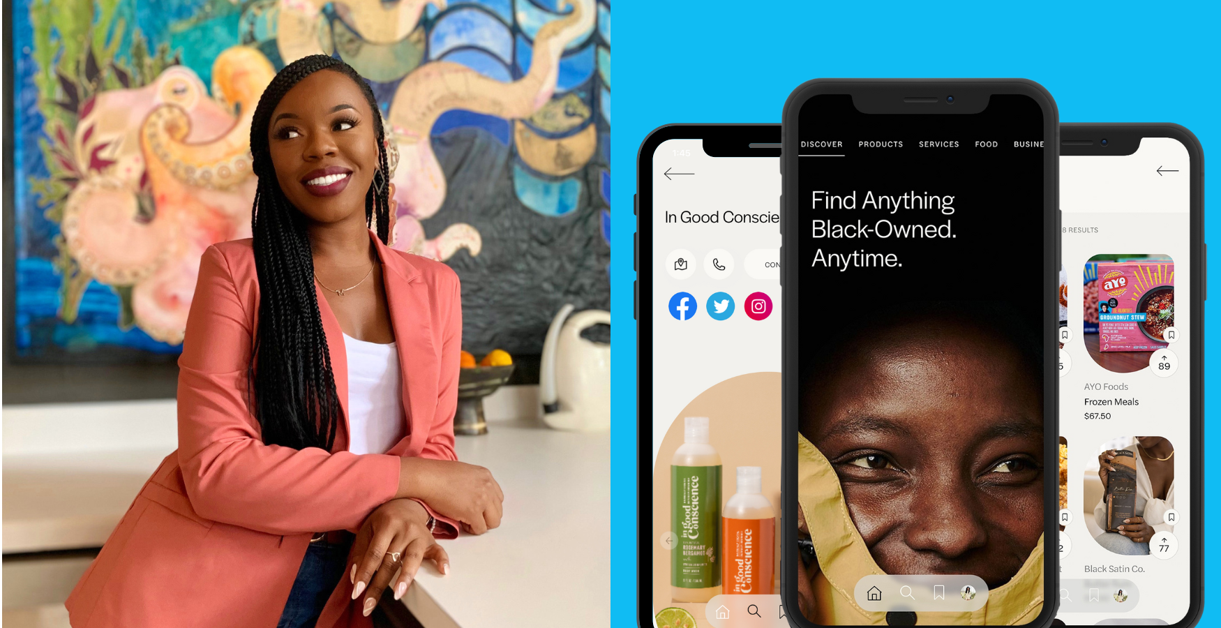 Founder of Largest Black-Owned Business Discovery App Honored By PayPal, Mastercard, and more